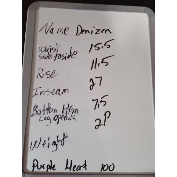 Denizen Jeans Ladies 8 Raw Hem Distressed - Picture 9 of 9